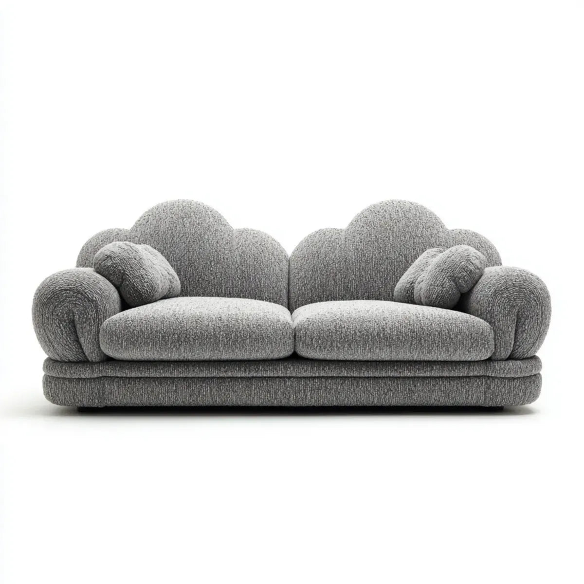 Sofa, Biała 2 fotela w kształcie poliestrowej klamry 180 x 95 x 78 cm